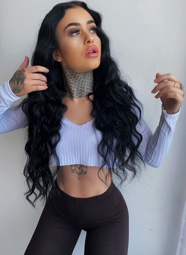 Premium Halo Jet Black #1 Hair Extensions