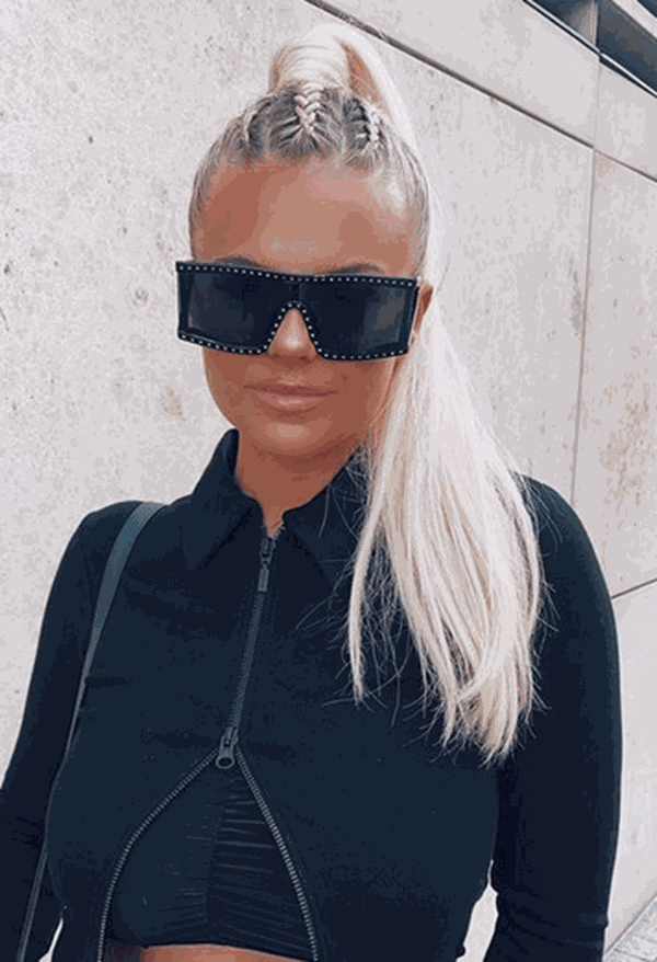 Ponytail Ash Blonde Hair Extensions