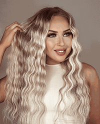 Premium Halo Champagne Royale #11/60/Ash Hair Extensions