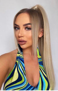 Ponytail Golden Blonde #24 Hair Extensions