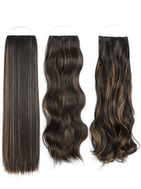 Syn Halo Hair Extensions Trio (Straight & Wavy & Curly)