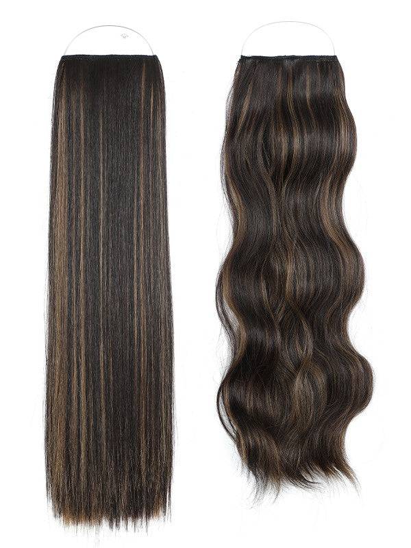 Syn Halo Hair Extensions Duo (Straight & Wavy)