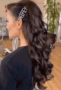 VIP Seamless Clips Dark Brown #2 Hair Extensions