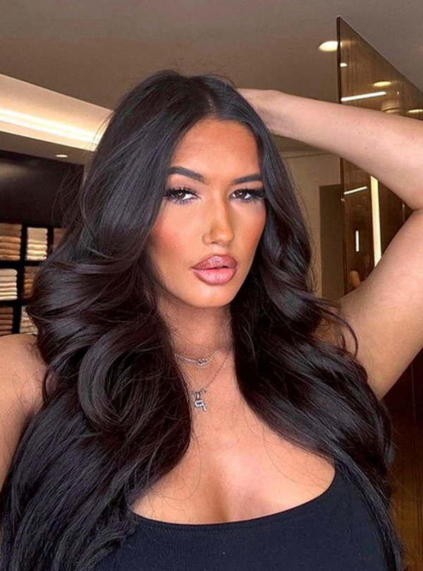 VIP Seamless Clips Natural Black #1B Hair Extensions