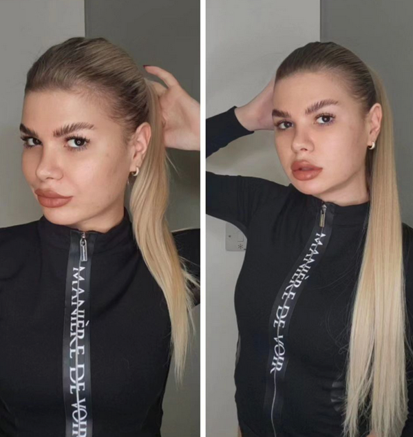 Ponytail Golden Blonde #24 Hair Extensions