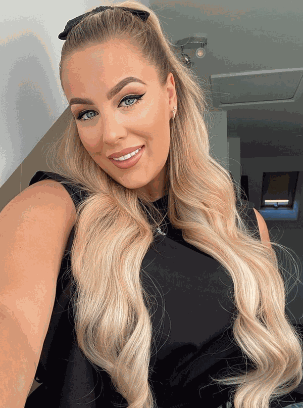 The Halo Mixed #17/Ash Blonde Hair Extensions