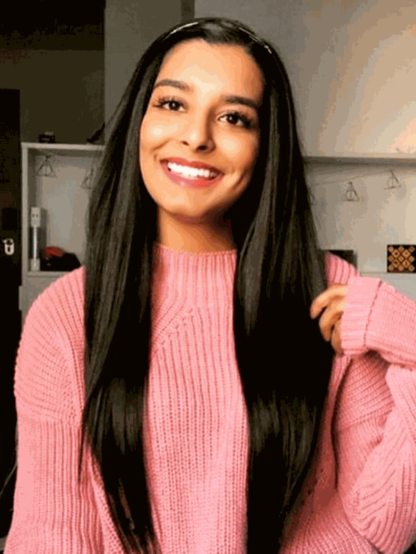 Full Head Clip-In Natural Black #1B Hair Extensions
