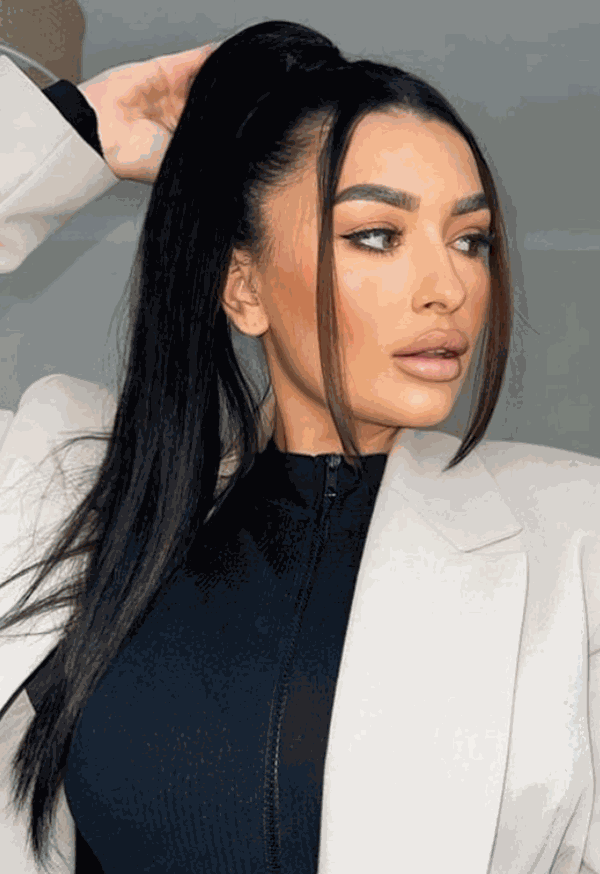Ponytail Natural Black #1B Hair Extensions