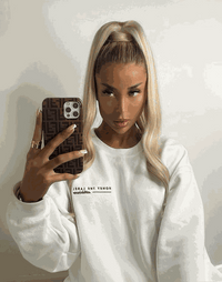 Ponytail Mixed #17/Ash Blonde Hair Extensions