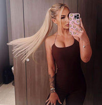 Ponytail Hollywood Blonde #22/60/Ash Hair Extensions