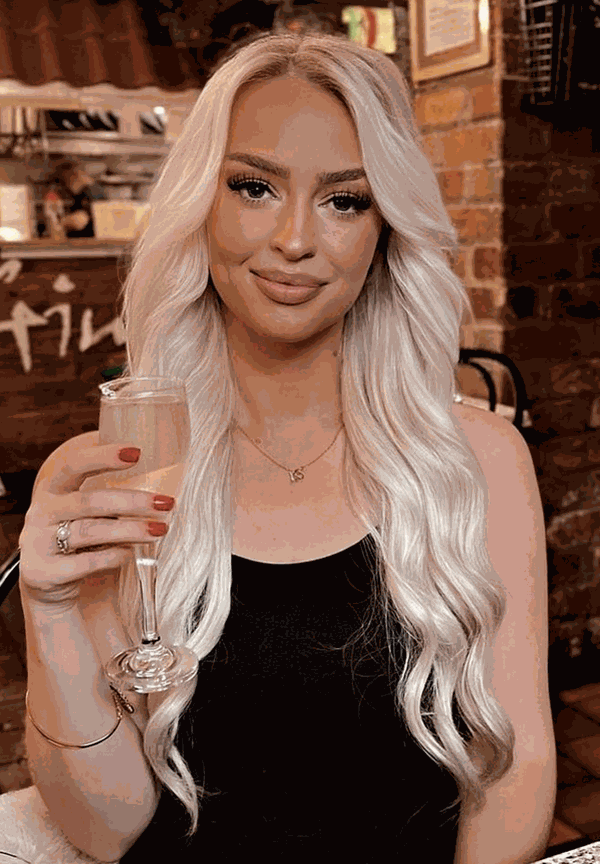 Premium Halo Ash Blonde Hair Extensions