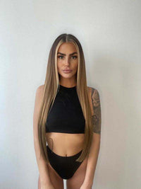 The Halo Dark Ash Brown #7 Hair Extensions