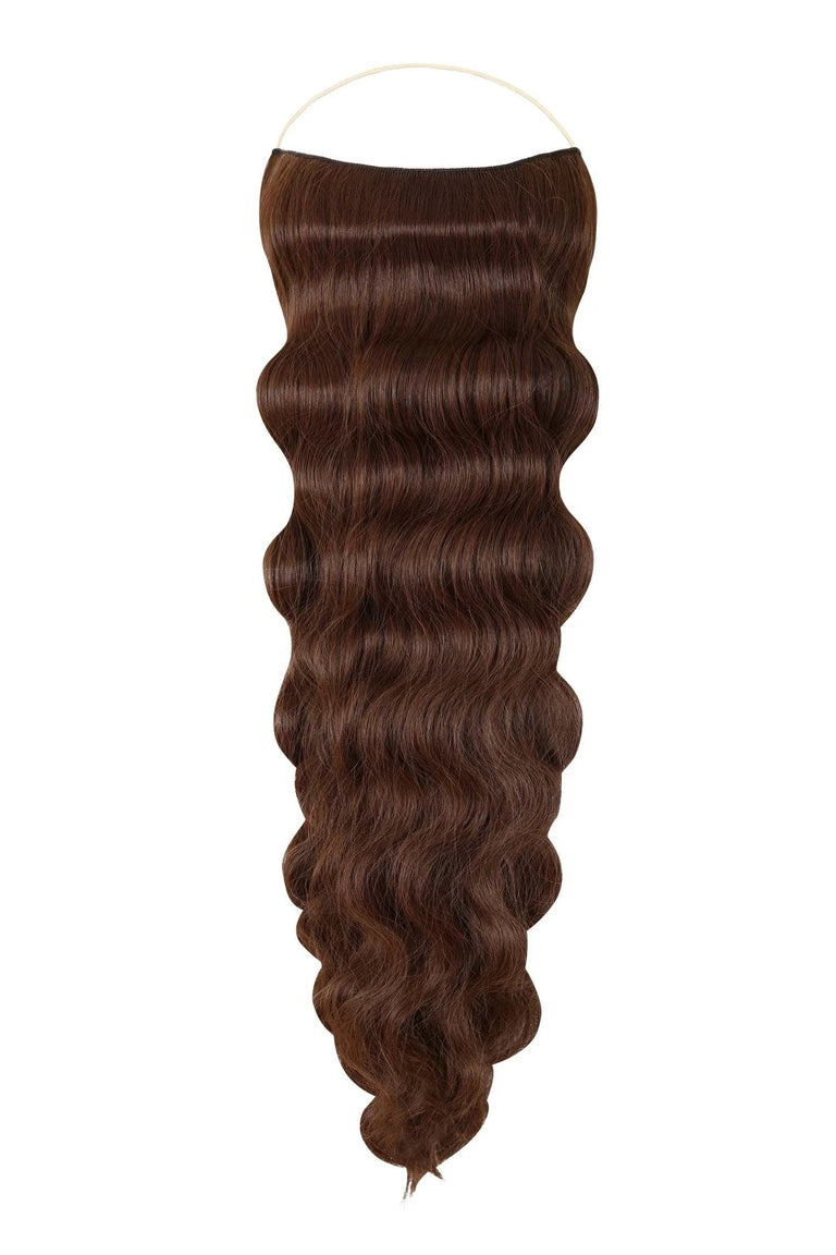 Wavy Syn Halo Hair Extensions