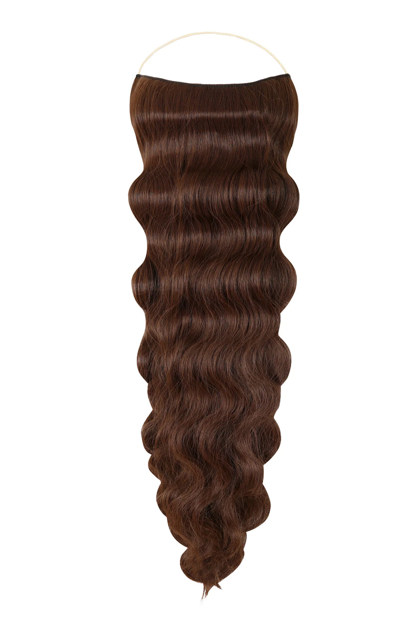 Wavy Syn Halo Hair Extensions