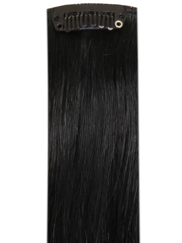 Premium Clip-In Jet Black #1 Hair Extensions