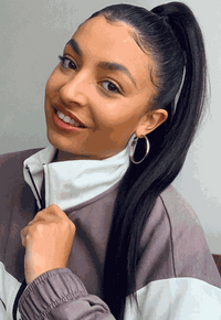 Ponytail Natural Black #1B Hair Extensions