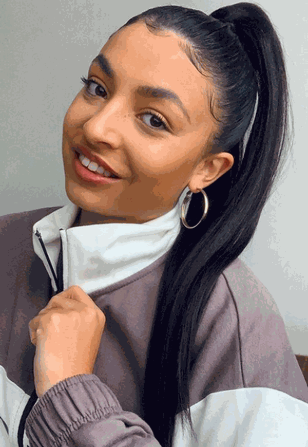 Ponytail Natural Black #1B Hair Extensions