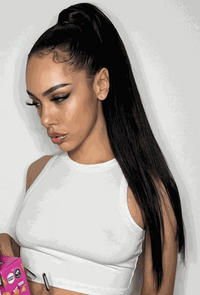 Ponytail Jet Black #1 Hair Extensions