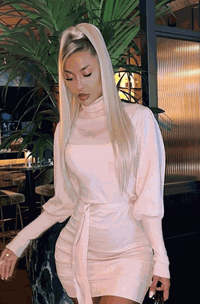 Ponytail Mixed #17/Ash Blonde Hair Extensions