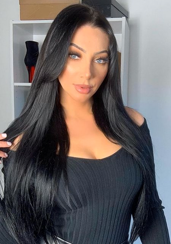 Stick Tip (I-Tip) Jet Black #1 Hair Extensions