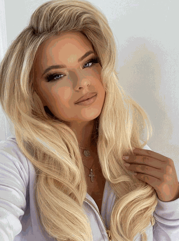 VIP Seamless Clips Apollonia Blonde #22/24/60 Hair Extensions