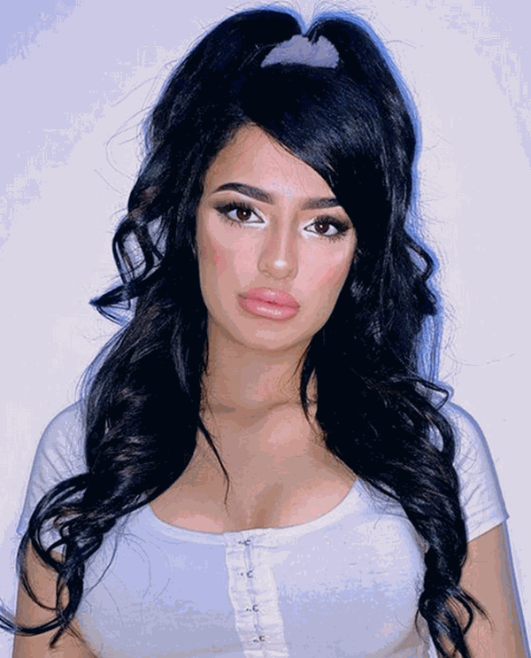 Full Head Clip-In Jet Black #1 Hair Extensions