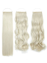 Syn Halo Hair Extensions Trio (Straight & Wavy & Curly)