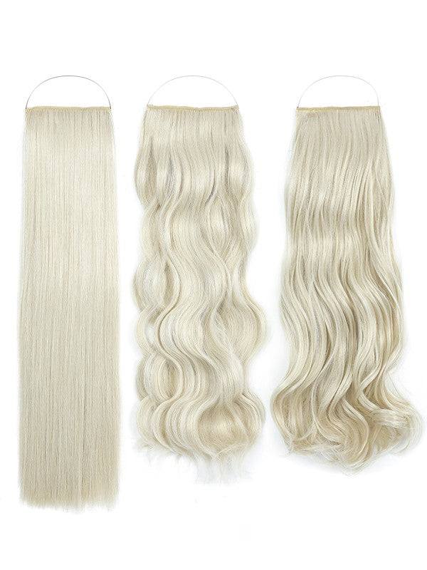 Syn Halo Hair Extensions Trio (Straight & Wavy & Curly)