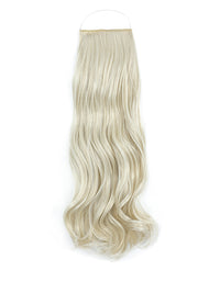 Curly Syn Halo Hair Extensions