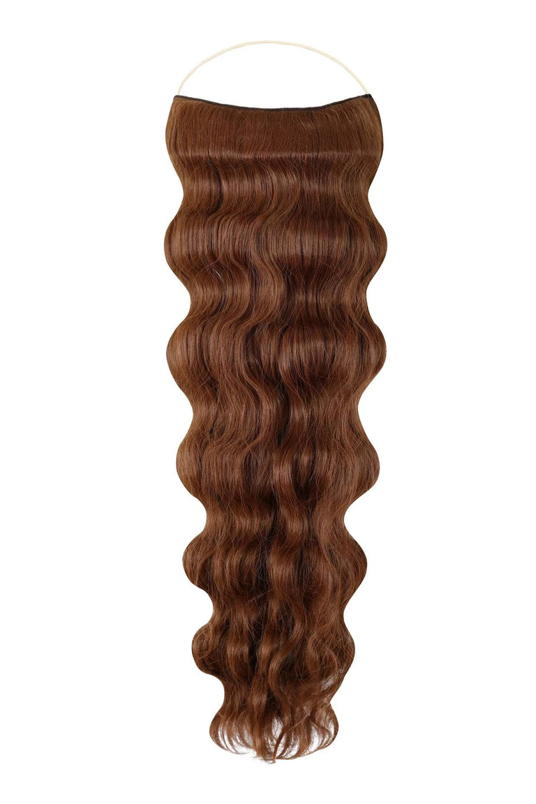 Wavy Syn Halo Hair Extensions