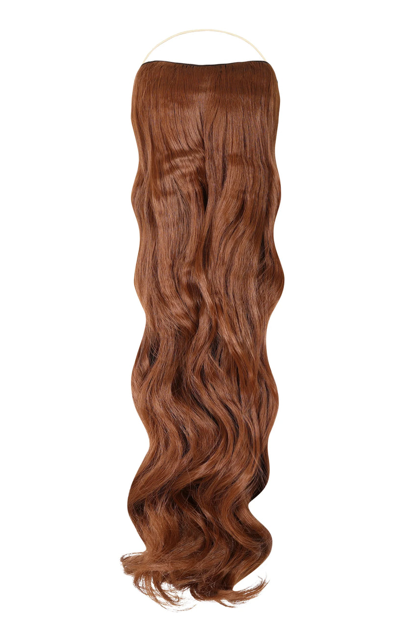 Curly Syn Halo Hair Extensions