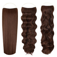 Syn Halo Hair Extensions Trio (Straight & Wavy & Curly)
