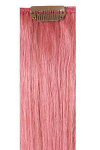 Premium Head Clip-In candyfloss color hair extensions made from 100% Indian Remy human hair