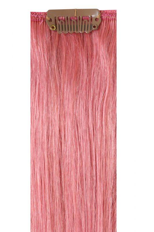 Premium Head Clip-In candyfloss color hair extensions made from 100% Indian Remy human hair