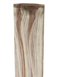 Premium Head Clip-In Champagne Royale #11/60 Ash Hair Extensions with 28 clips and 16 pieces in 100% Indian Remy Human Hair