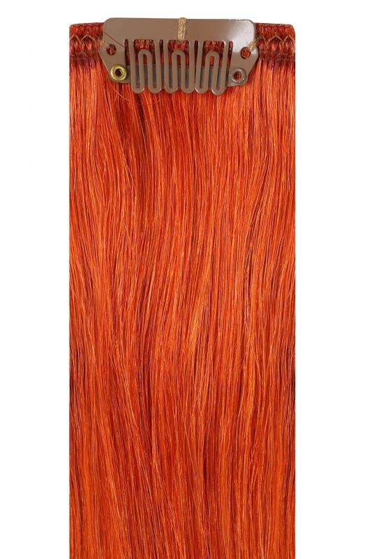Full Head Clip-In Inferno hair extensions 100% Indian Remy human hair with 14 clips and 8 pieces in various lengths