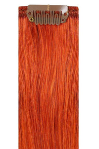 Full Head Clip-In Inferno hair extensions 100% Indian Remy human hair with 14 clips and 8 pieces in various lengths