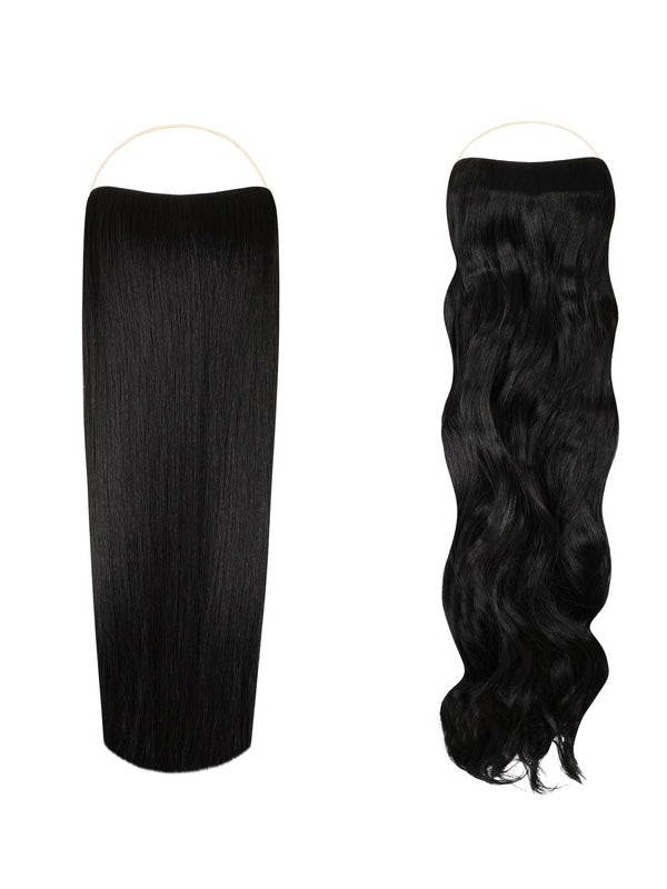 Syn Halo Hair Extensions Duo (Straight & Curly)