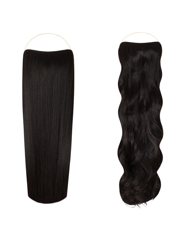 Syn Halo Hair Extensions Duo (Straight & Curly)