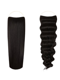 Syn Halo Hair Extensions Duo (Straight & Wavy)