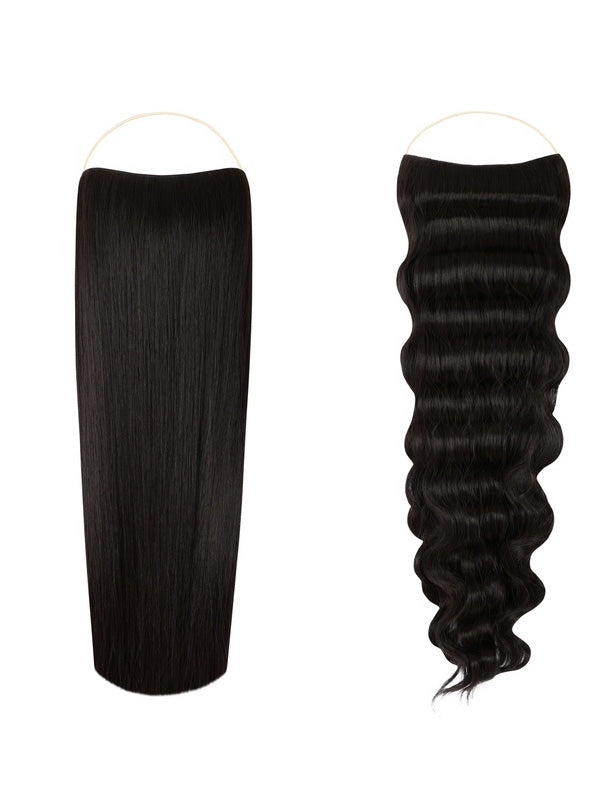 Syn Halo Hair Extensions Duo (Straight & Wavy)