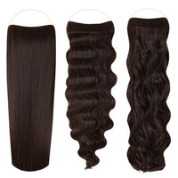 Syn Halo Hair Extensions Trio (Straight & Wavy & Curly)