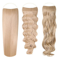 Syn Halo Hair Extensions Trio (Straight & Wavy & Curly)