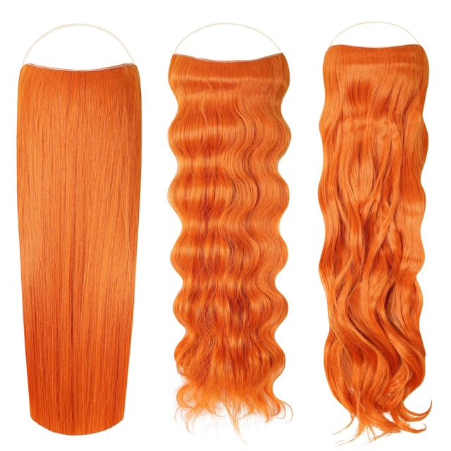 Syn Halo Hair Extensions Trio (Straight & Wavy & Curly)