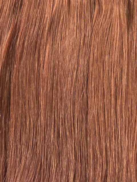 VIP Flat Weft Hair Extensions amber 20 inch 50g 100% human Remy hair