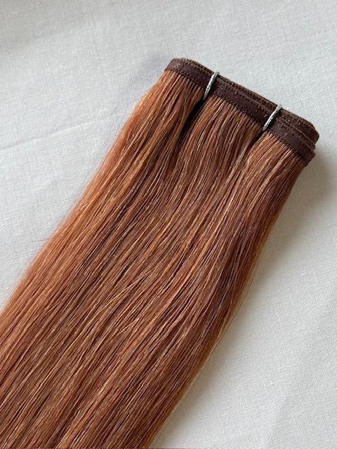 VIP Flat Weft Hair Extensions: Amber