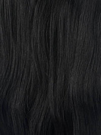VIP Flat Weft Hair Extensions ebony 20 inch 50g 100% Remy human hair jet black
