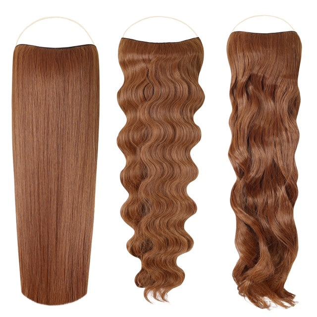 Syn Halo Hair Extensions Trio (Straight & Wavy & Curly)