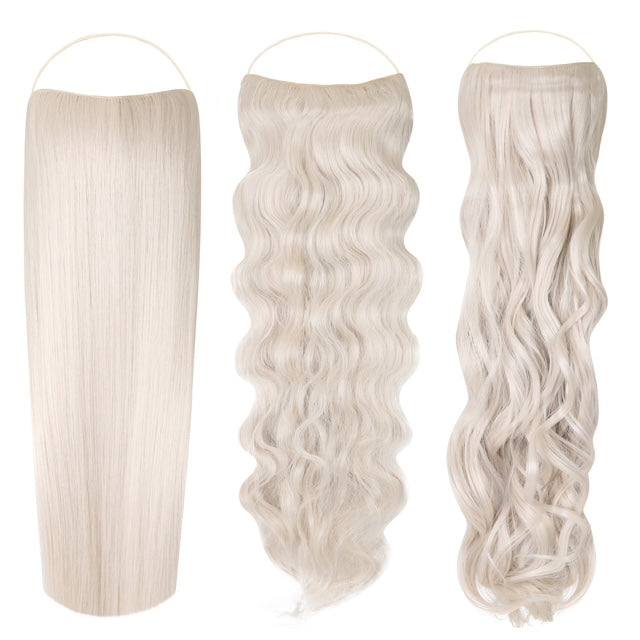 Syn Halo Hair Extensions Trio (Straight & Wavy & Curly)