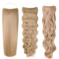 Syn Halo Hair Extensions Trio (Straight & Wavy & Curly)